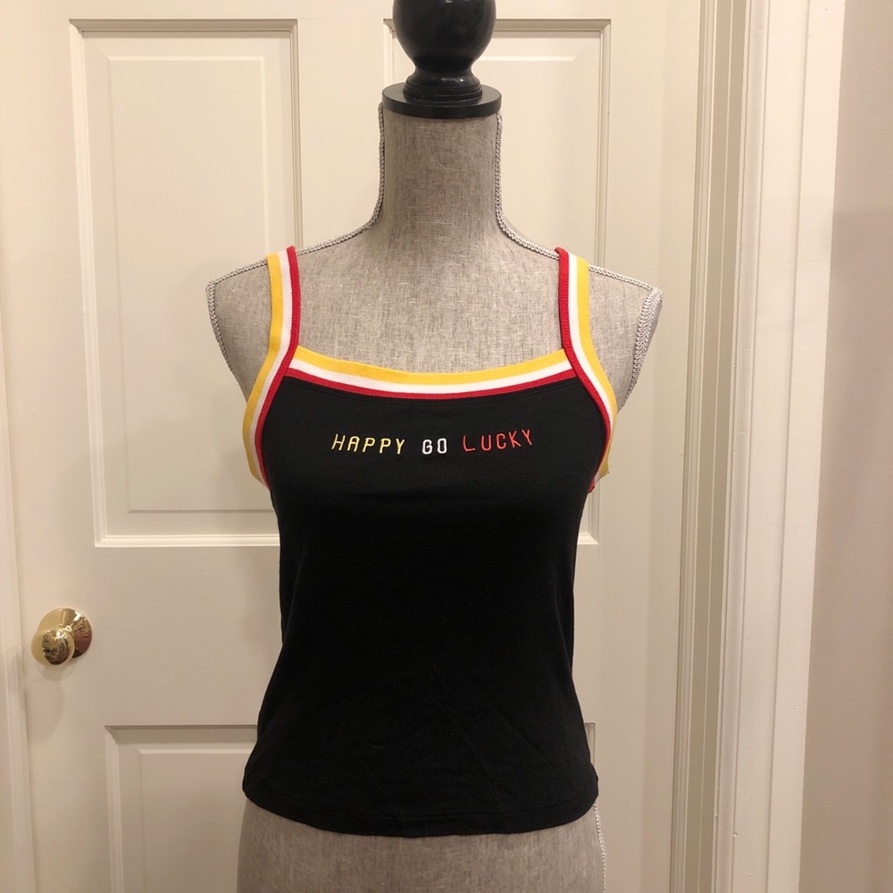 Forever 21 "Happy Go Lucky" Tank